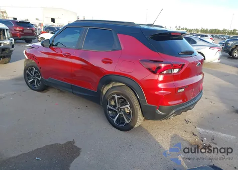 2021 Chevrolet Trailblazer Fwd Rs z USA, uszkodzony, nr VIN KL79MTSL8MB041732